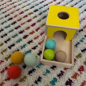 Lovevery Ball Drop + Wooden Balls + Felt Balls bundle from Inspector Kit